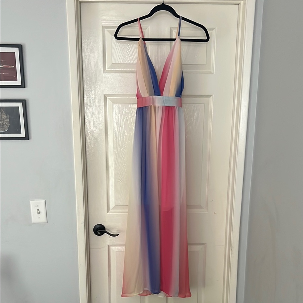Multicolor Maxi Dress